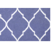 Kusový koberec Bakero Caroline tmavě modrý kilim 155 x 240 cm