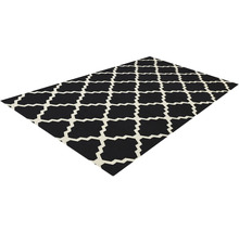 Kusový koberec Bakero Jasmina černý kilim 160 x 230 cm
