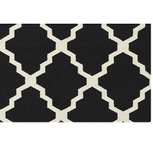 Kusový koberec Bakero Jasmina černý kilim 160 x 230 cm