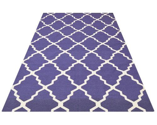 Kusový koberec Bakero Jasmina tmavě modrý kilim 160 x 230 cm