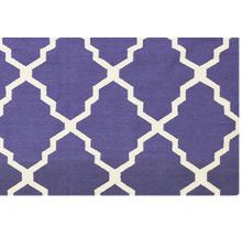 Kusový koberec Bakero Jasmina tmavě modrý kilim 160 x 230 cm