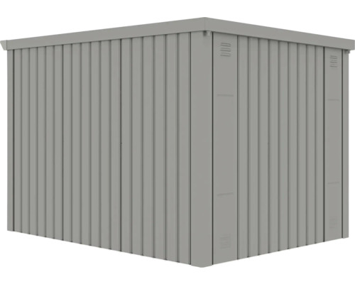 Kovová kůlna na nářadí pro skladování na zahradě