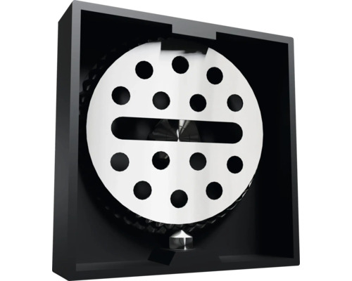 Kruhový ořezávač v černém držáku