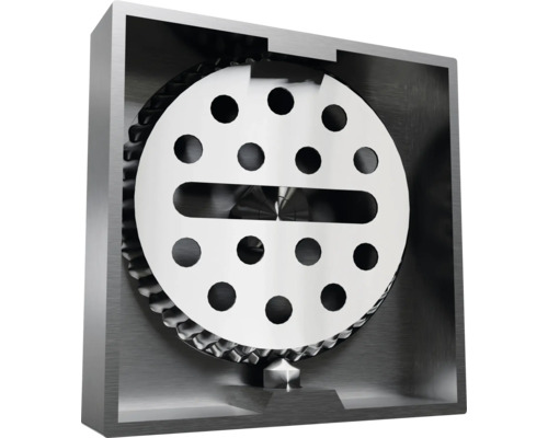 Kráječ s kulatým nožem s otvory