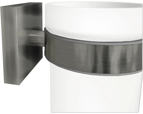 Nástěnný držák na kelímek na zubní kartáčky z kovu