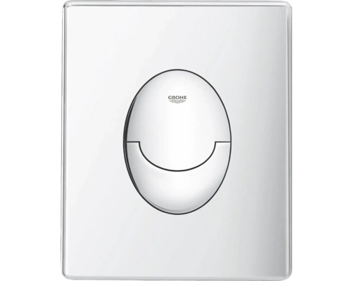 Logo Grohe na ovládací desce pro splachovací nádrže