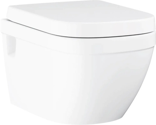 Závěsný hluboký splachovací záchod s víkem