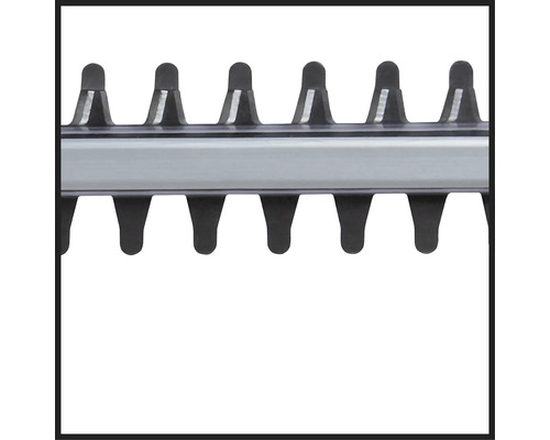 Detail nožové lišty nůžek na živý plot