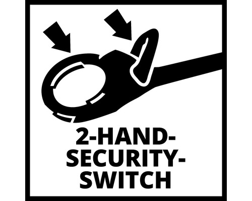 Symbol dvouručního bezpečnostního spínače