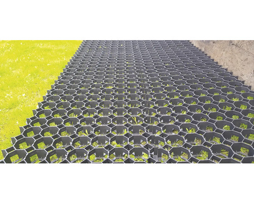 zatravňovací dlaždice na trávníku