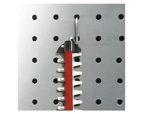 Nůž na nůžky na živý plot na děrované stěně