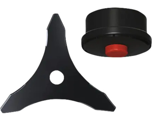 Zastřihovací hlava se třemi noži