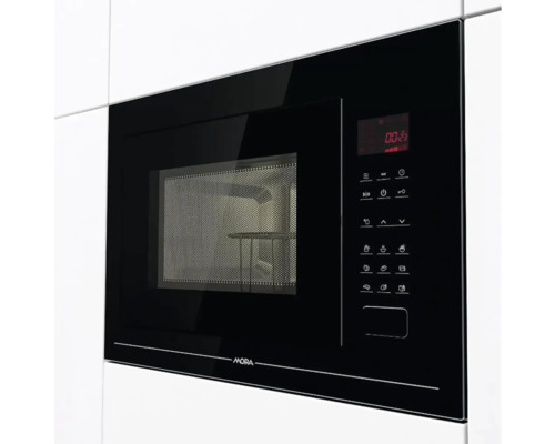 Vestavná mikrovlnná trouba Mora v kuchyni
