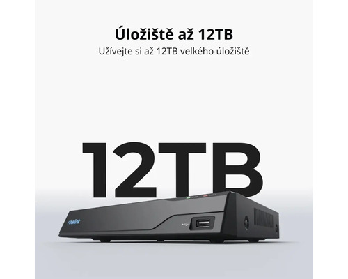 Síťový videorekordér Reolink s úložným prostorem až 12 terabajtů