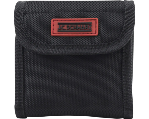 Černá brašna na nářadí s logem J.C. Schwarz