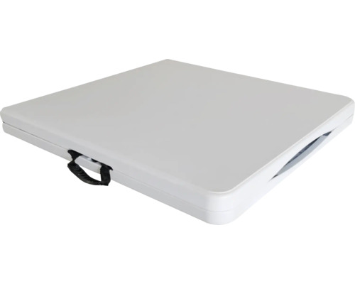 Složený skládací stůl s držadlem