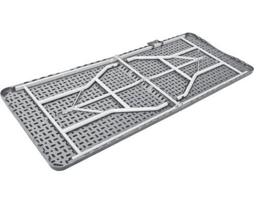 Skládací stůl se skládacím ocelovým rámem