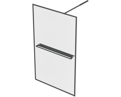 Sprchová zástěna s držákem a držákem na ručníky