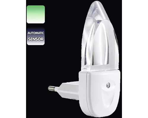 Noční světlo s automatickým senzorem do zásuvek