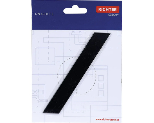 Richter Dveřní štítek písmeno Z z plastu