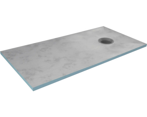 Sprchový podlahový prvek vhodný pod dlažbu aurlane Showerplate 160 x 90 x 4 cm šedá Matné FAC386 Sprchový podlahový prvek vhodný pod dlažbu aurlane Showerplate 160 x 90 x 4 cm šedá Matné FAC386