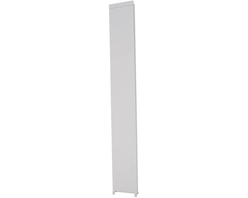 Bílá vysoká skříňka do koupelny