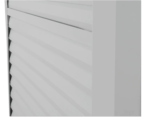 Detail bílé rolety