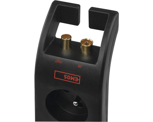 Přepěťová zásuvka s anténním připojením