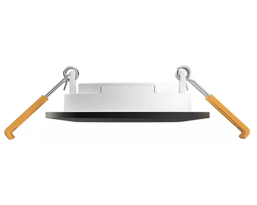 Stropní vestavné svítidlo s upevňovacími pružinami