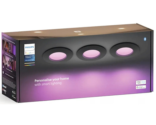 Balení bodových světel Philips Hue White and Color Ambiance