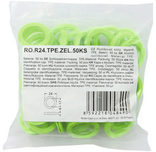 Balení 50 krytek na klíče z termoplastického elastomeru