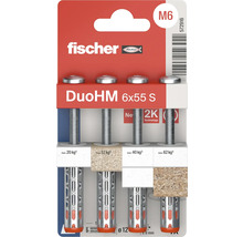Hmoždinka sádrokarton Fischer DuoHM 6 x 55, 4 ks