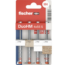 Balení hmoždinek fischer DuoHM 4x55 S