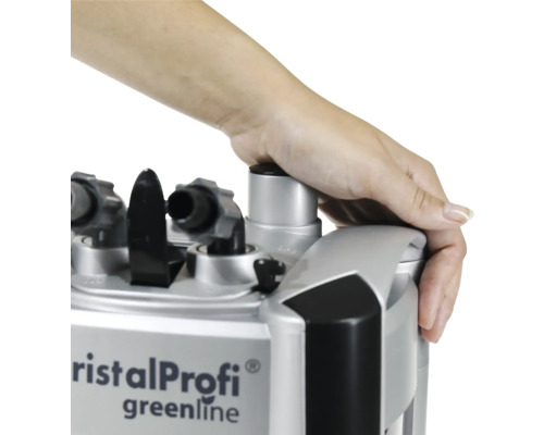 Akvarijní filtr s rukou na víku