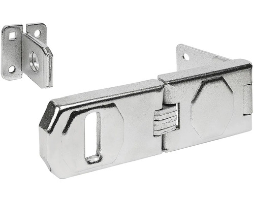 Kovový zámek s montážní patkou