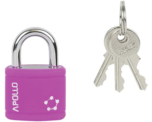 Visací zámek Apollo se třemi klíči