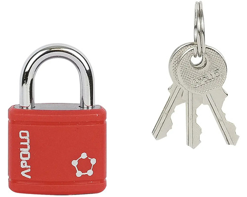 Visací zámek Apollo se třemi klíči