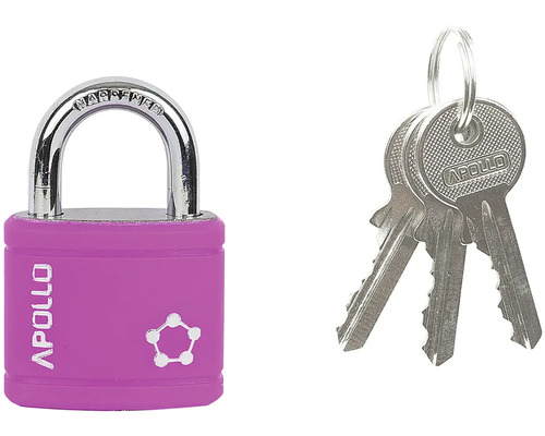 Visací zámek se třemi klíči