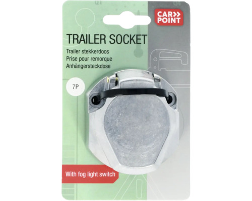 Zásuvka přívěsu se spínačem mlhového světla