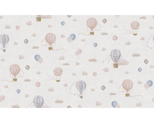 Tapeta se vzorem balónů a mraků