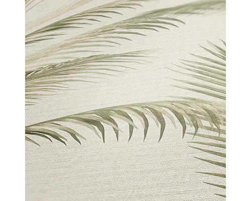 Detail tapety s motivem palmových listů