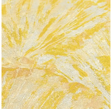 Žlutá strukturovaná tapeta s abstraktním vzorem