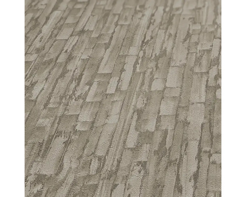 Detailní pohled na tapetu s cihlovým vzorem