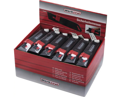Bezpečnostní nože Werkzeyt v prezentačním boxu