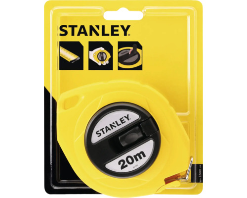 Svinovací metr Stanley o délce 20 metrů v balení