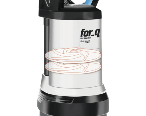 Logo For Q Ponorné tlakové čerpadlo s dvoustupňovým hydraulickým systémem