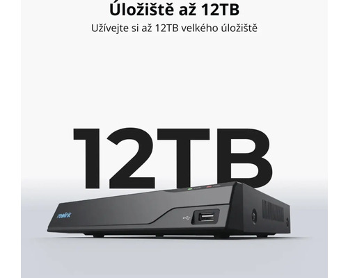 Síťový videorekordér Reolink s 12 terabajty úložného prostoru