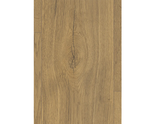 Detailní záběr laminátové podlahy s dřevěnou strukturou