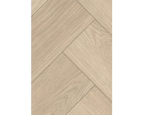 Pokládka světlé laminátové podlahy do rybí kosti