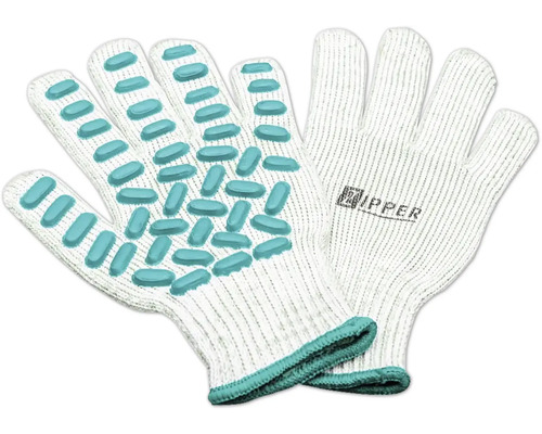 Bavlněné rukavice s výstupky pro lepší úchop